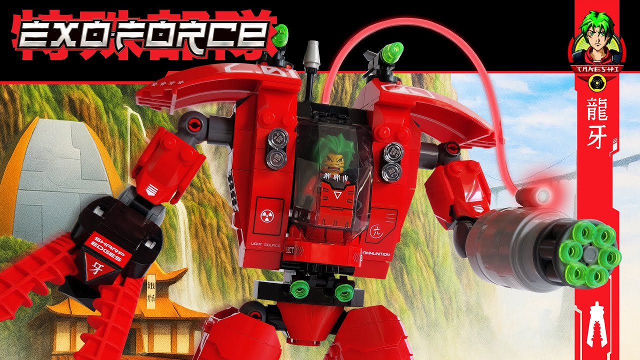 Гранд Титан | Перестройка 7701 | Lego Exo Force MOC