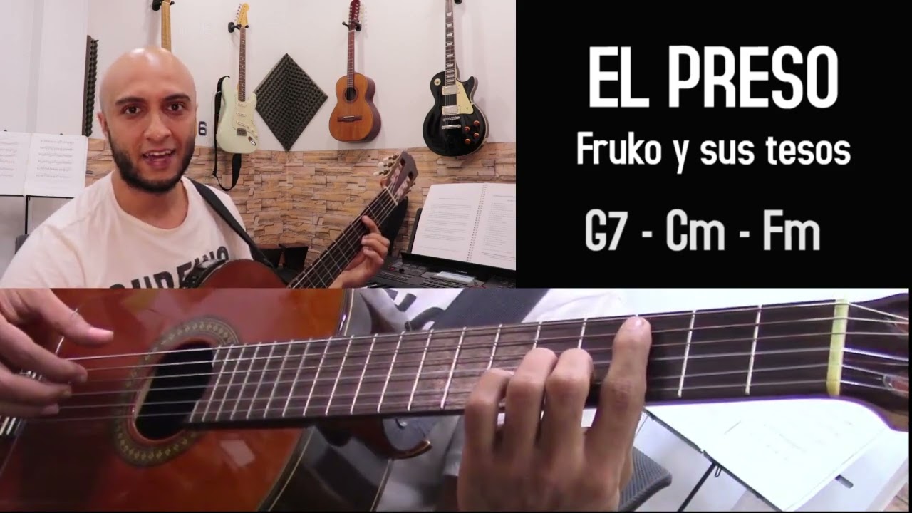 SALSA en Guitarra Cómo tocar el PRESO de Fruko y sus tesos
