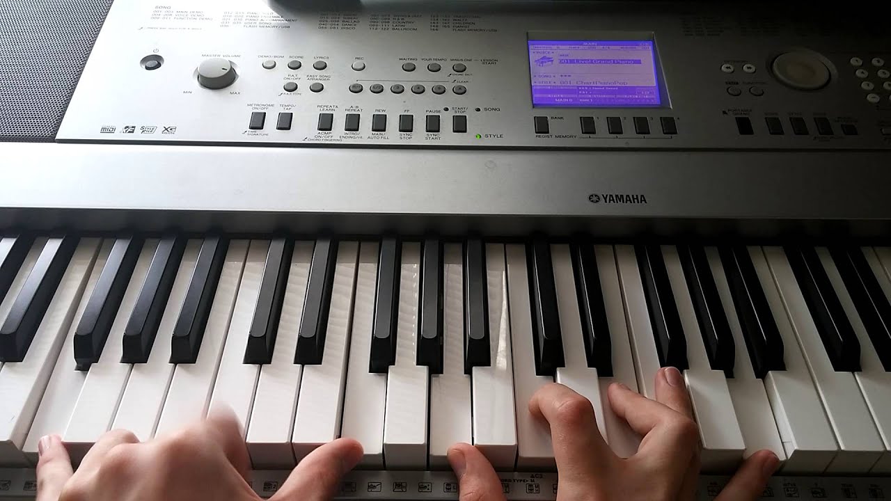 How to play Coldplay - Trouble on piano (Part 1)