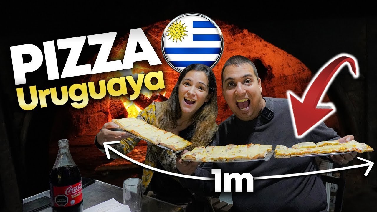 La PIZZA 🍕 en Uruguay se come ASI