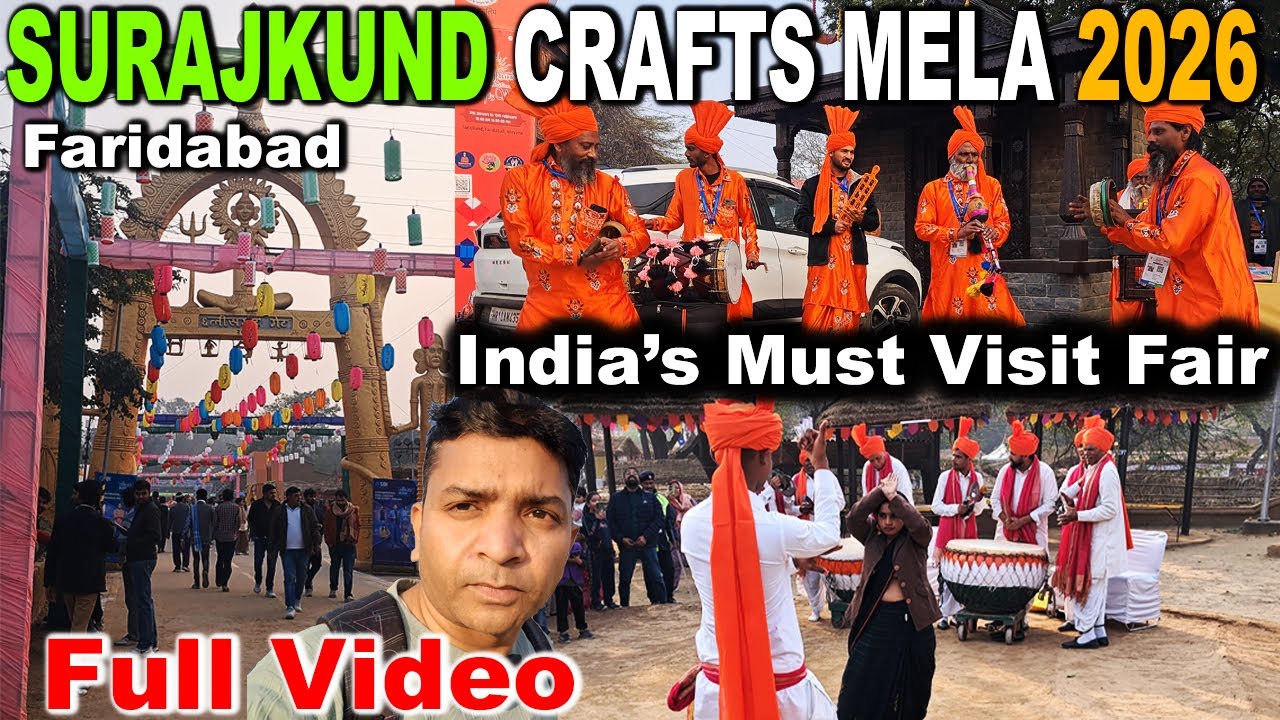 Surajkund Mela 2026 Faridabad All Stalls | Surajkund International Crafts Mela |