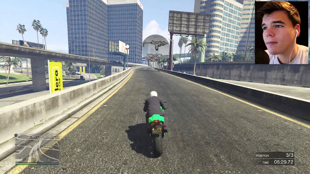 Impossible Mile High Stunts (GTA 5 Funny Moments)