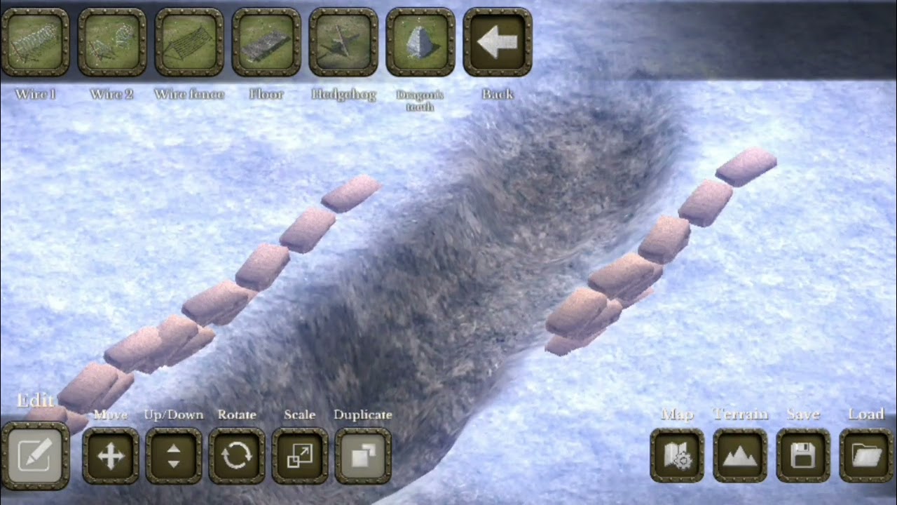 Battlefront Europe WW2 how to make trench 