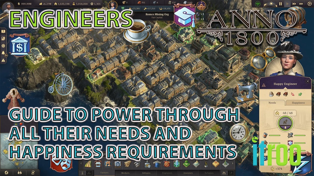 Anno 1800 Guide to Engineers