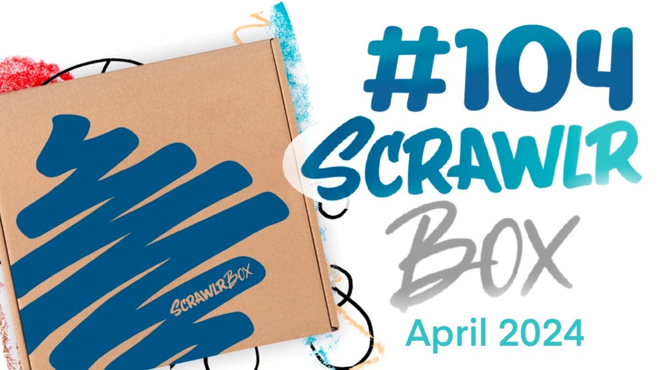 💭do i keep going??🤔🎨Scrawlrbox April 2024 UNBOXING!! 📦