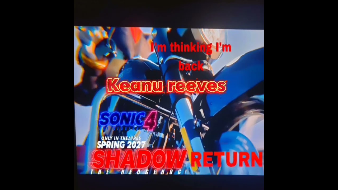 The return we all waited for my goat please come to sonic 4 shadow the hedgehog 