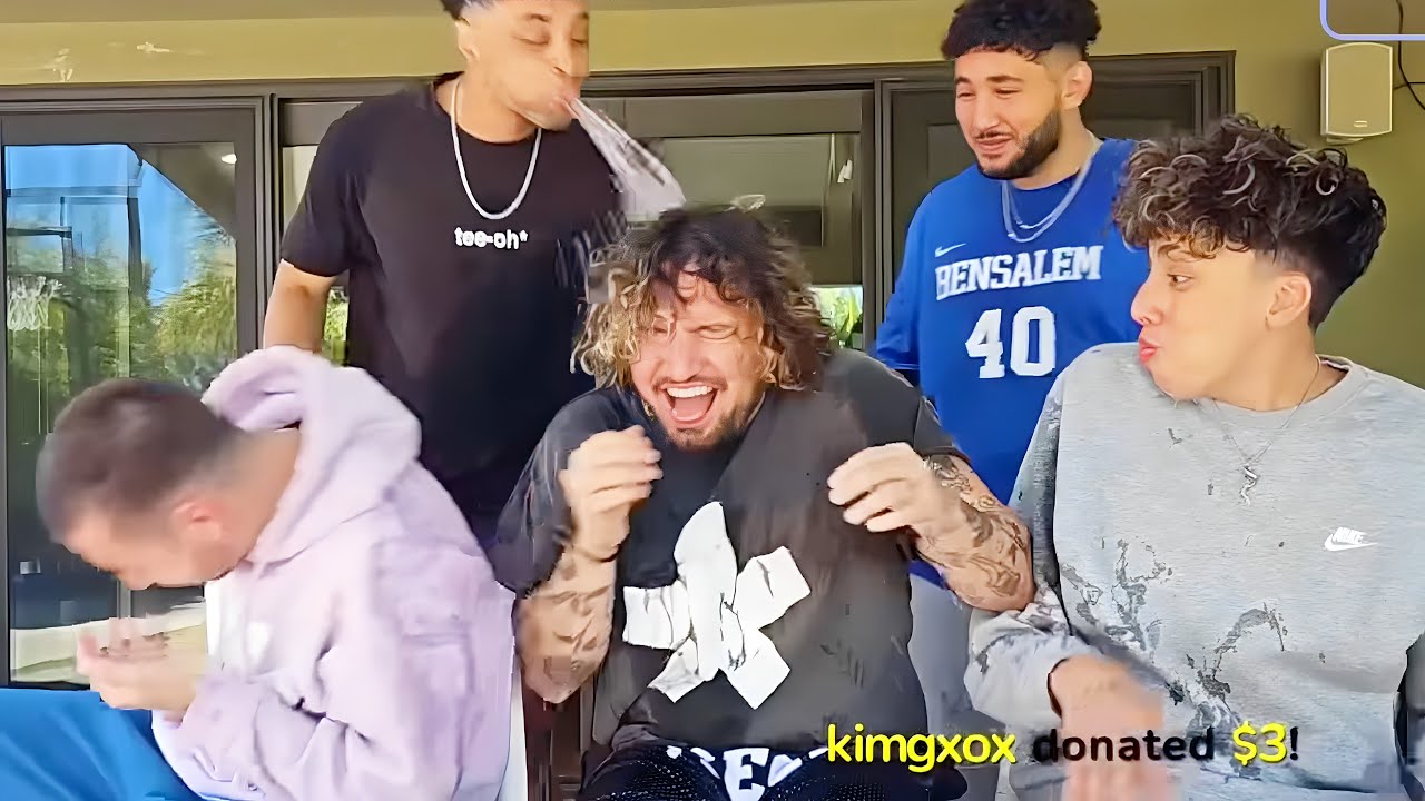 5 GUYS TRY NOT TO LAUGH CHALLENGE (W/ CAMBOYS)