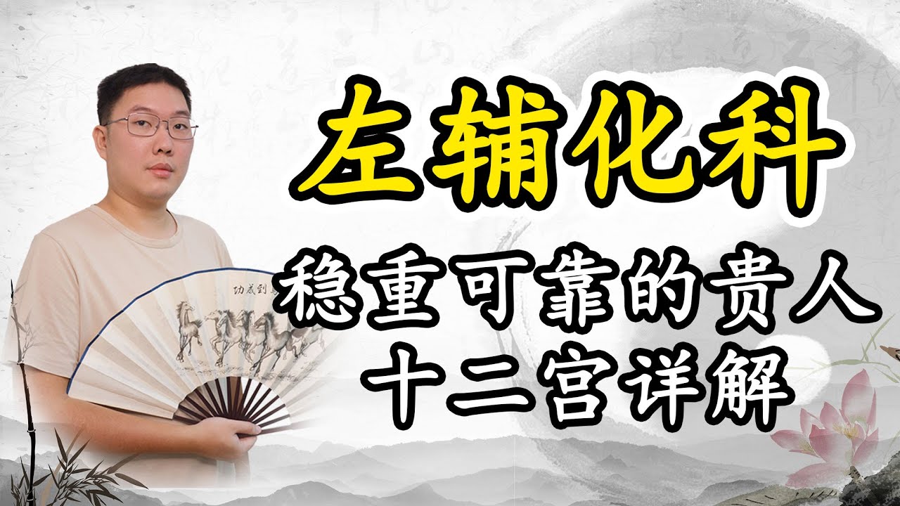 左辅化科，稳重可靠的贵人，十二宫详解