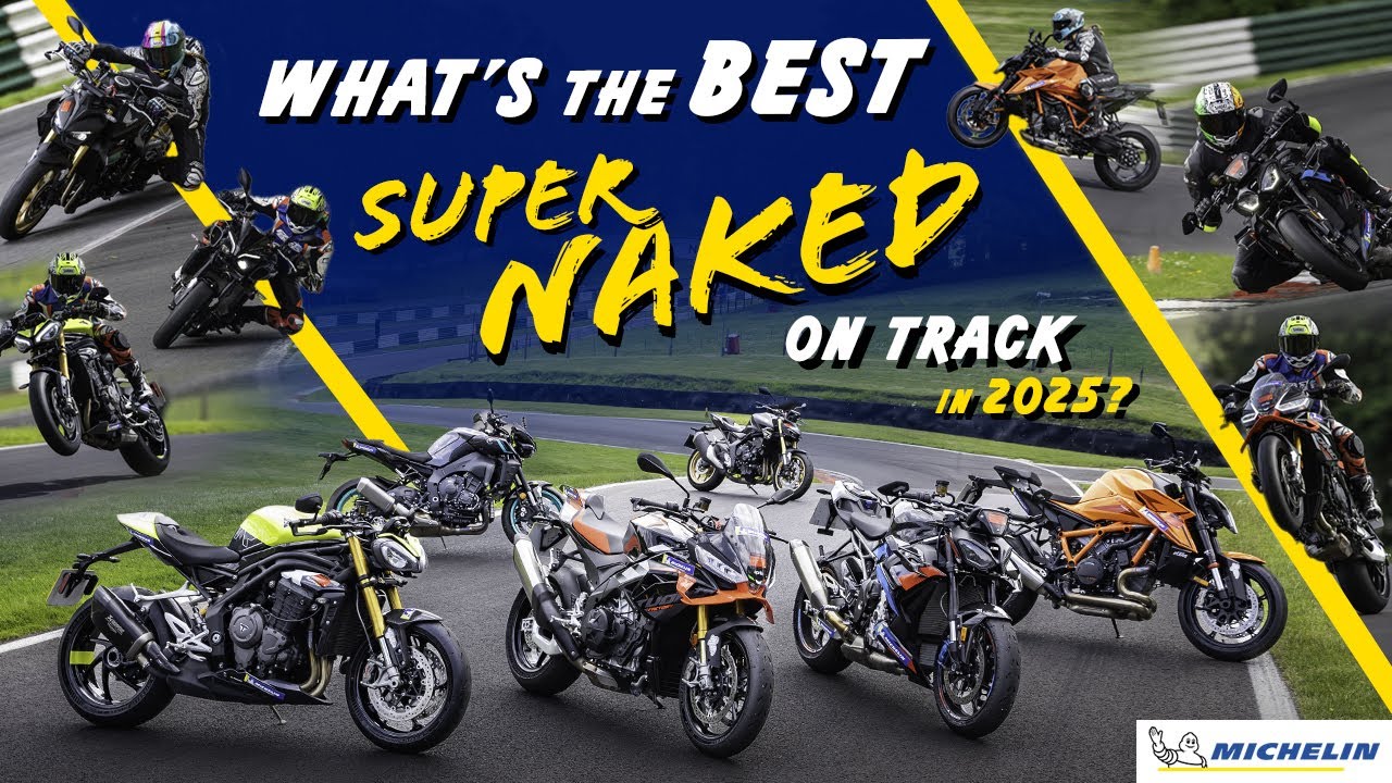 2025 Supernaked track shootout- 6 bikes, 1 track, which is the best?!?