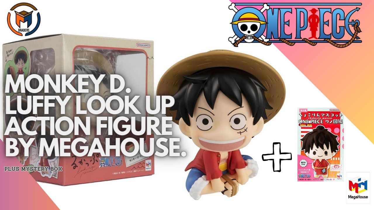 ONE PIECE MONKEY D. LUFFY LOOK UP ACTION FIGURE BY MEGAHOUSE