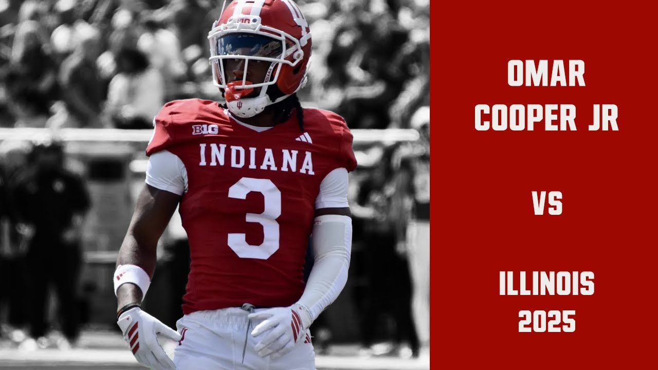 Omar Cooper Jr  vs Illinois 2025