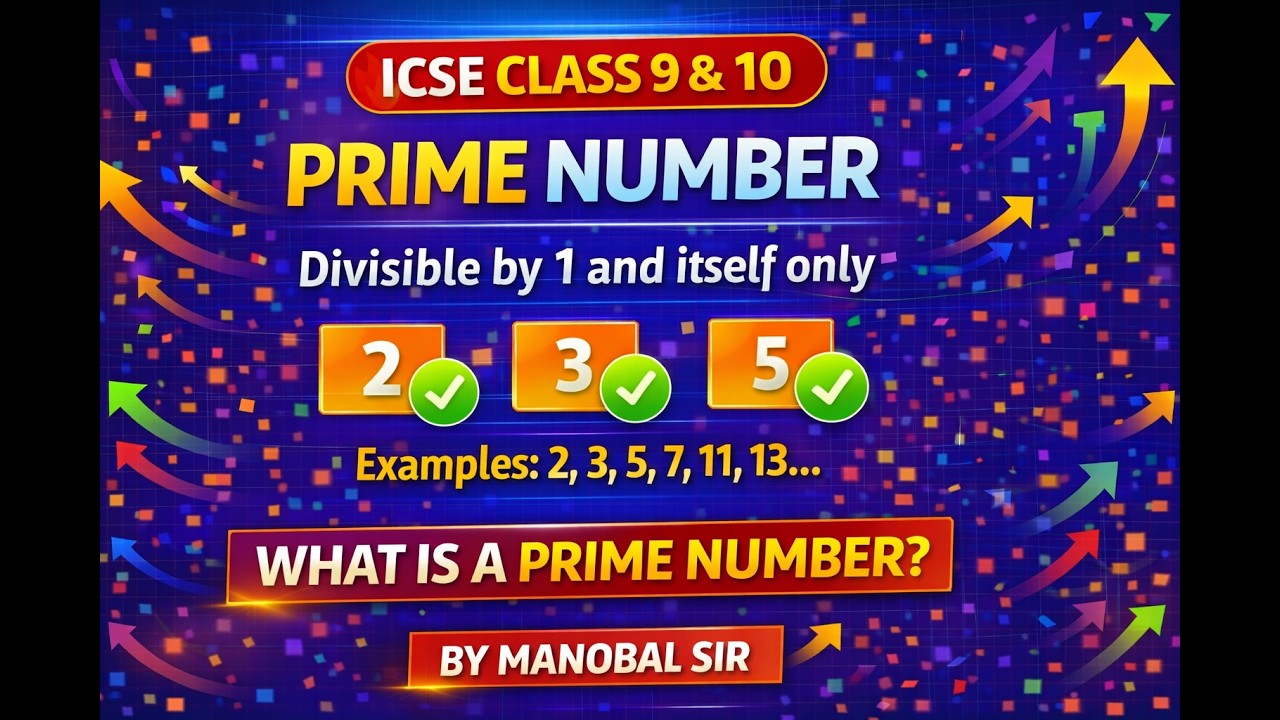 Prime Number Program in Java | ICSE Class 9 & 10
