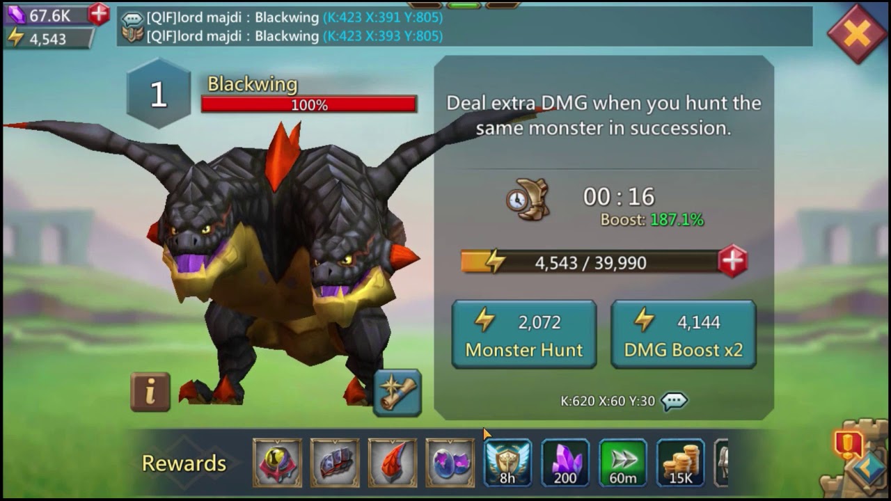 Lords Mobile absolute beginner guide to Monster Hunting Part 1