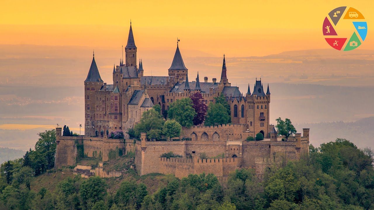 Burg Hohenzollern fotografieren | Sonnenuntergang auf dem Zeller Horn