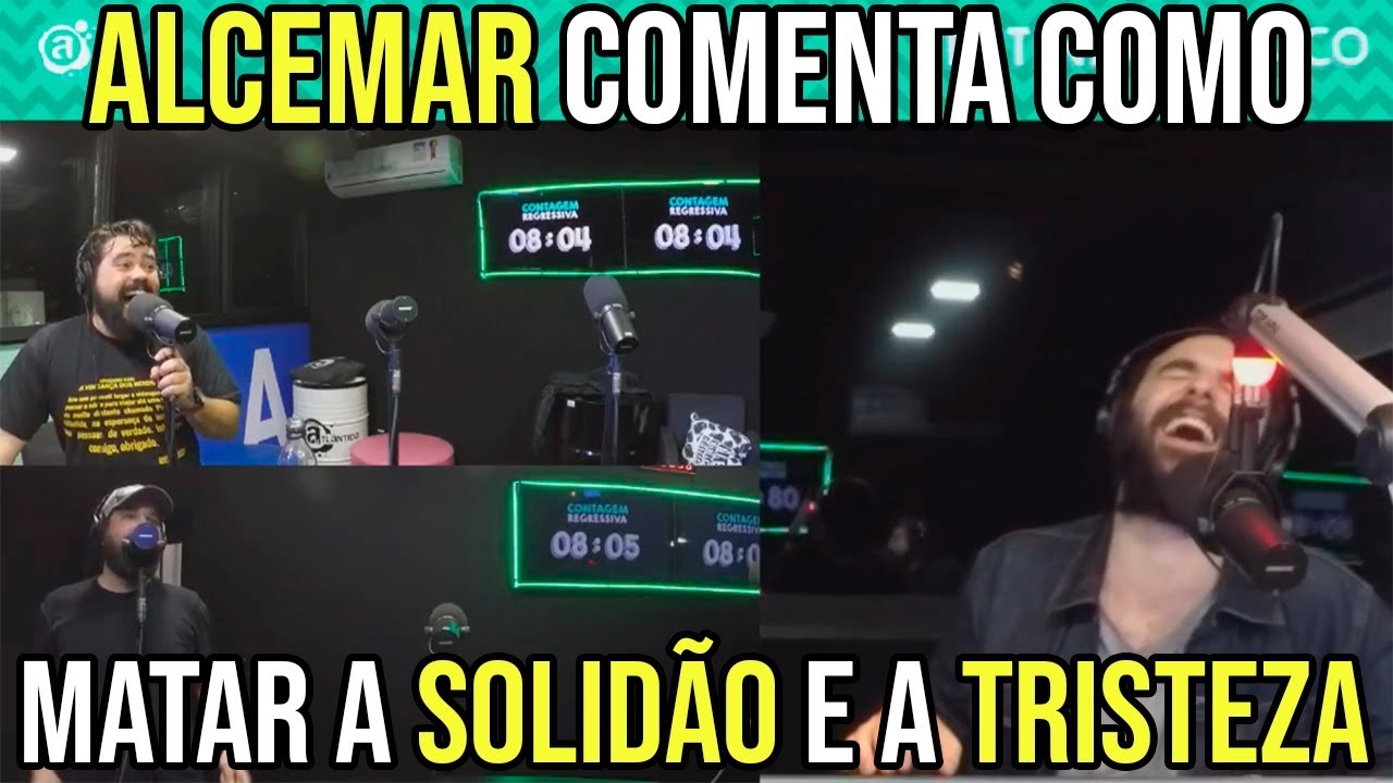 Alcemar Comenta Como Matar A SolidÃO E A Tristeza