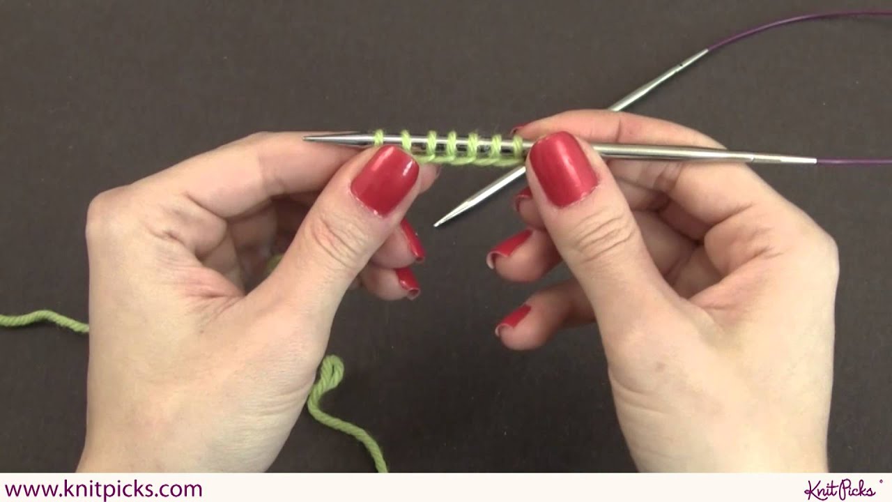Long Tail Cast On Knitting Tutorial