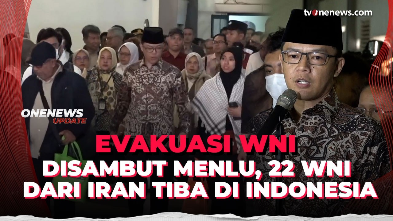 Konflik Timur Tengah Memanas, Evakuasi WNI dari Iran Dilakukan Bertahap | OneNews Update