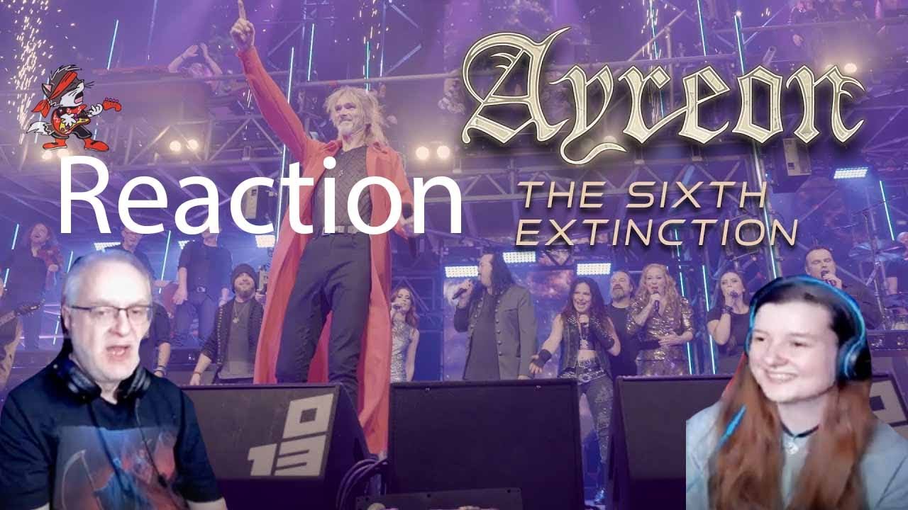 Ayreon - 𝐓𝐡𝐞 𝐒𝐢𝐱𝐭𝐡 𝐄𝐱𝐭𝐢𝐧𝐜𝐭𝐢𝐨𝐧 (01011001 - Live Beneath The Waves) -Dad&DaughterFirstReaction