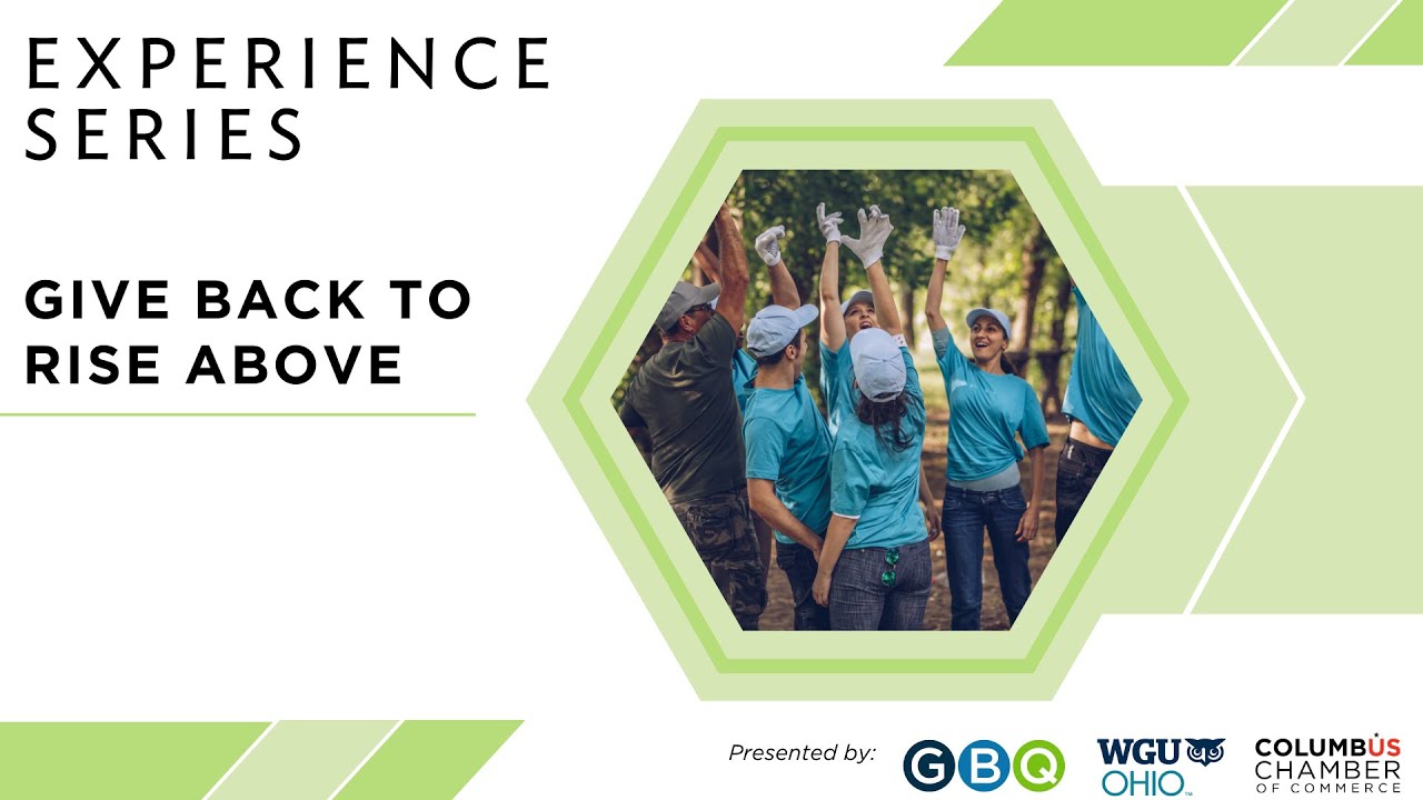 Experience Series | Give Back to Rise Above 03272025