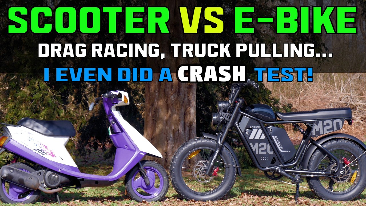 Can This 3300W E-Bike Replace A Scooter? Engwe M20 3.0 Tested