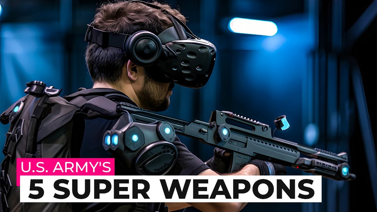 U.S. Army's 5 Super Weapons - Most INSANE Military Technologies And Vehicles