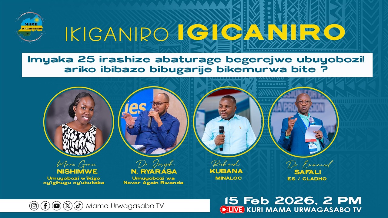 IMYAKA 25 IRASHIZE ABATURAGE BEGEREJWE UBUYOBOZI,NI IKI CYAGEZWEHO,IBIBAZO BIBUGARIJE BIKEMURWA BITE