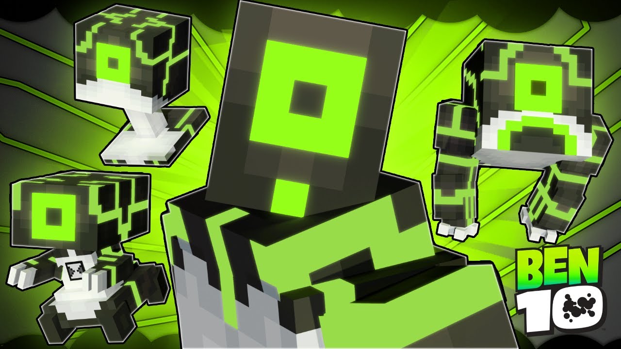 Новые формы улучшения! Дополнение Galvan Initiative Alien Evo (Minecraft Ben 10)