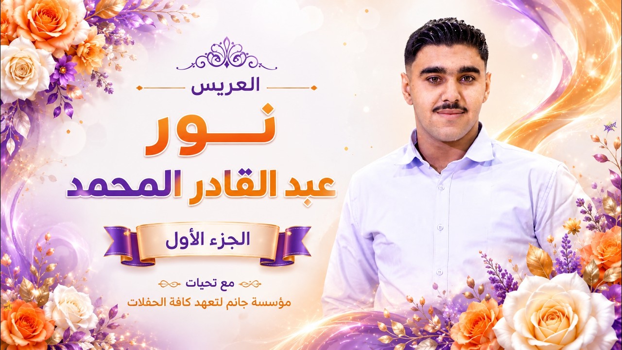 العريس نور عبد القادر المحمد - الفنان معاذ الحلبي والفنان  محمد لباد - صالة مزاج الجزء  1  #جانم