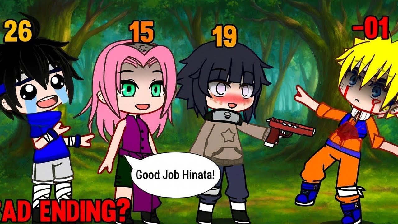 Naruto Gacha Club Full Compilation 💔😂 | Funny & Emotional Anime Stories different ending