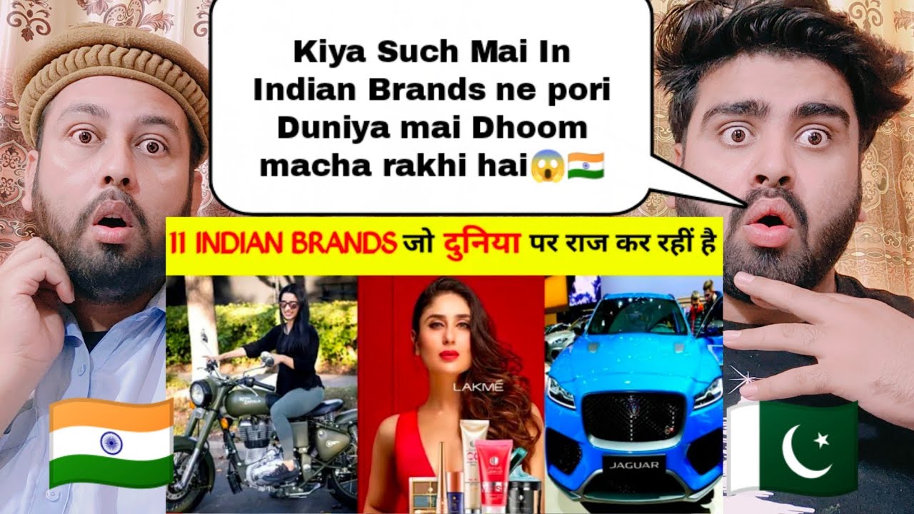 दुनिया के 10 सबसे लोकप्रिय भारतीय ब्रांड // 11 Indian Brands Who are Ruling the World | Pak reacts |