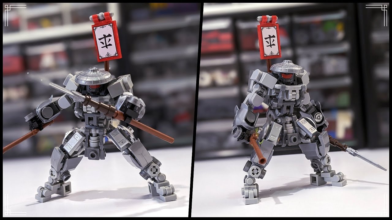 The Cyber Samurai! Lego Small Mech Series 1 Ep 34