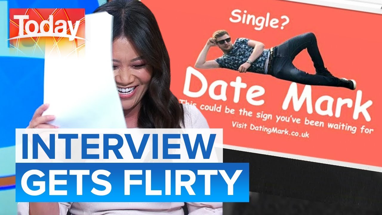News presenter gets awkward during flirty exchange | Today Show Australia