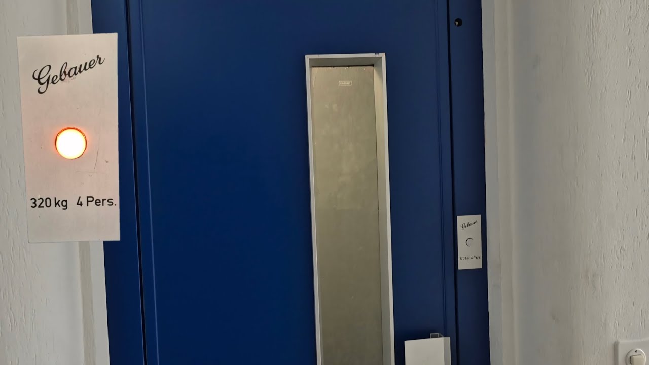 1970s GEBAUER lift in Glattbrugg, Switzerland