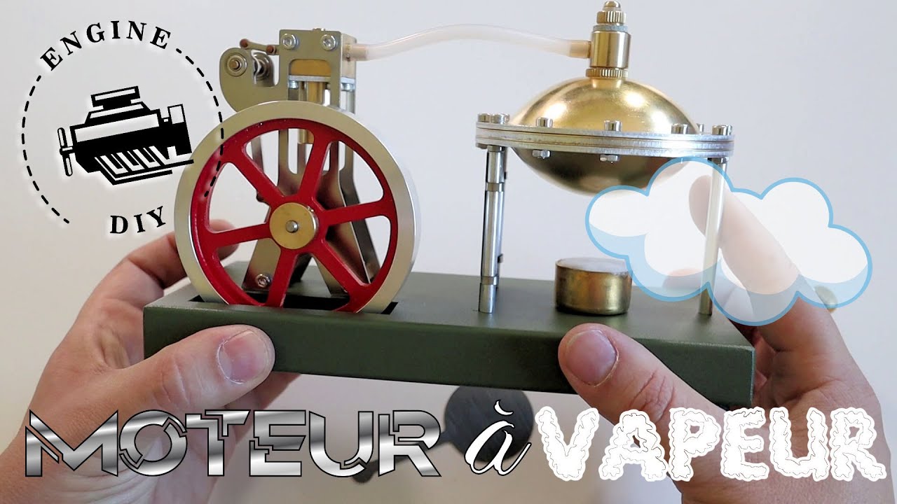 EngineDIY : le moteur à vapeur