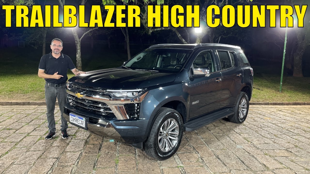 Avaliação: Chevrolet Trailblazer High Country 2025 - Um SUV de verdade