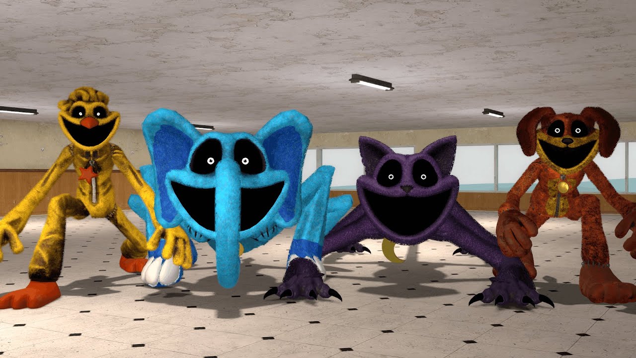 Surviving Smiling Critters Poppy Playtime | Garry's Mod