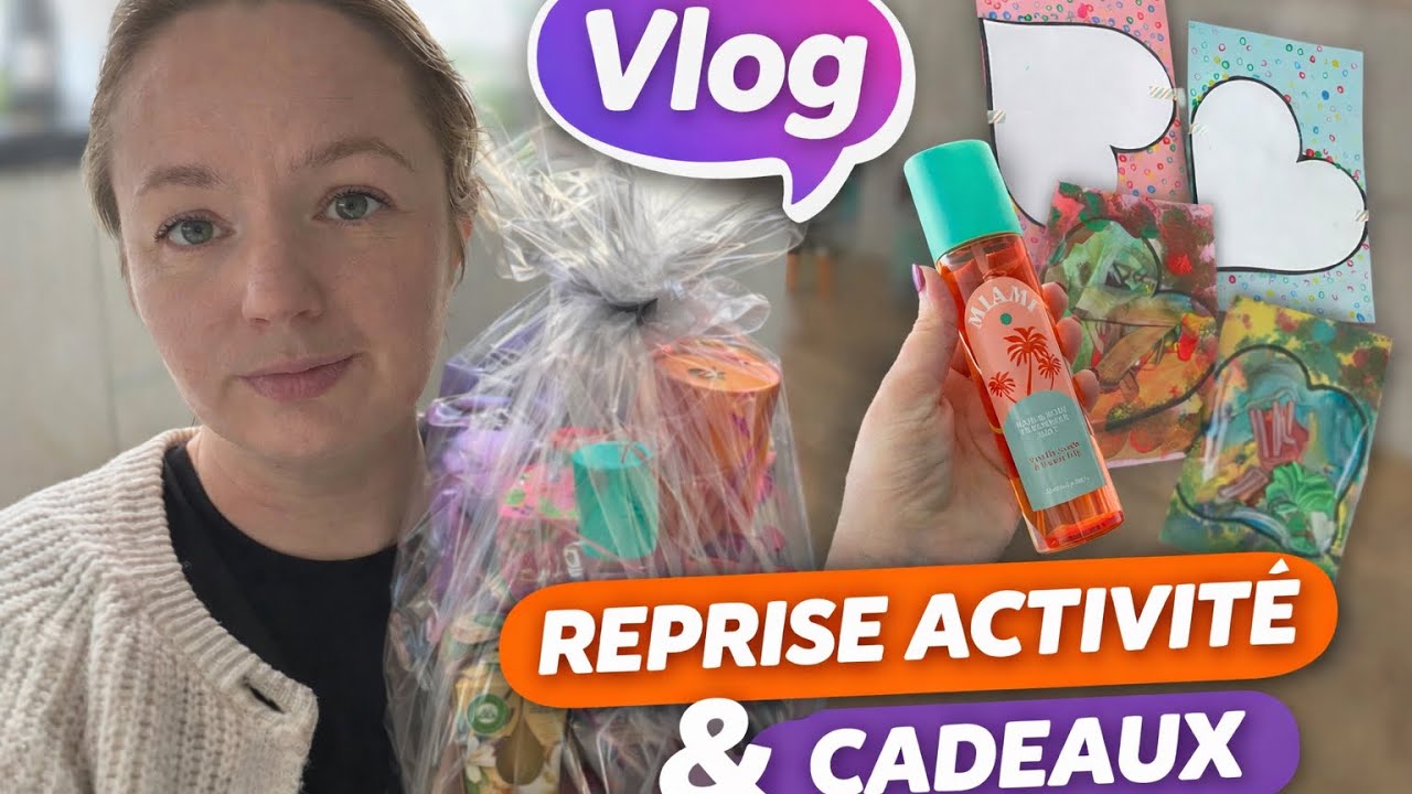 Vlog retour activité enfant et idées cadeaux 