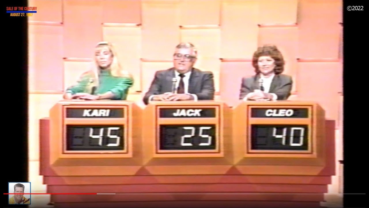 1987 * Jack Webb * Sale of the Century