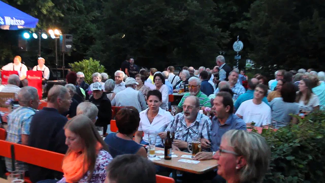 Egerländer6 auf der Steig Alm 24.07.15 Kufstein-Lied Biergarten