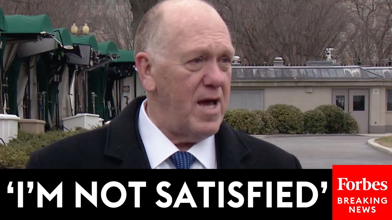 BREAKING NEWS: Border Czar Tom Homan Says Not Enough Illegal Immigrants Have Been Arrested, Deported