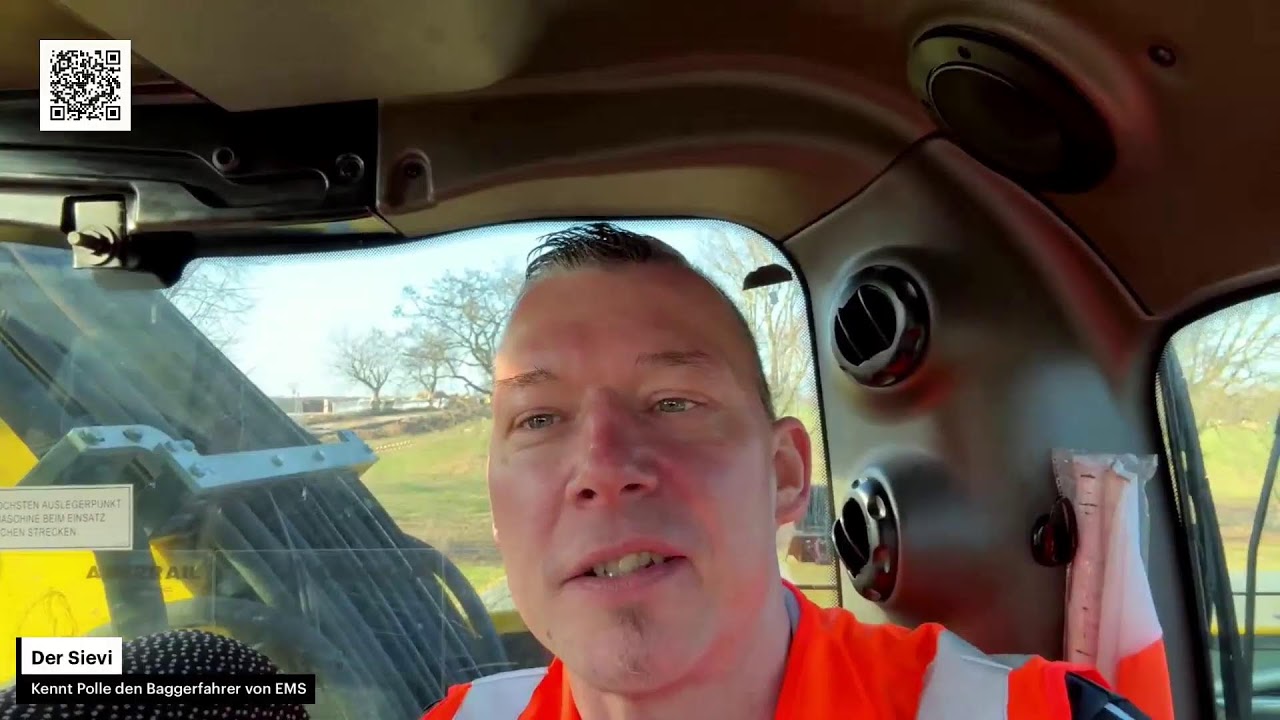 BAGGERFAHREN mit Polle dem Baggerfahrer von EMS