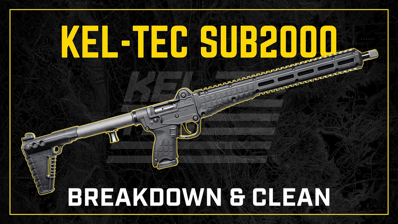 Gun Cleaning 101: KEL-TEC SUB2000 Gen 3