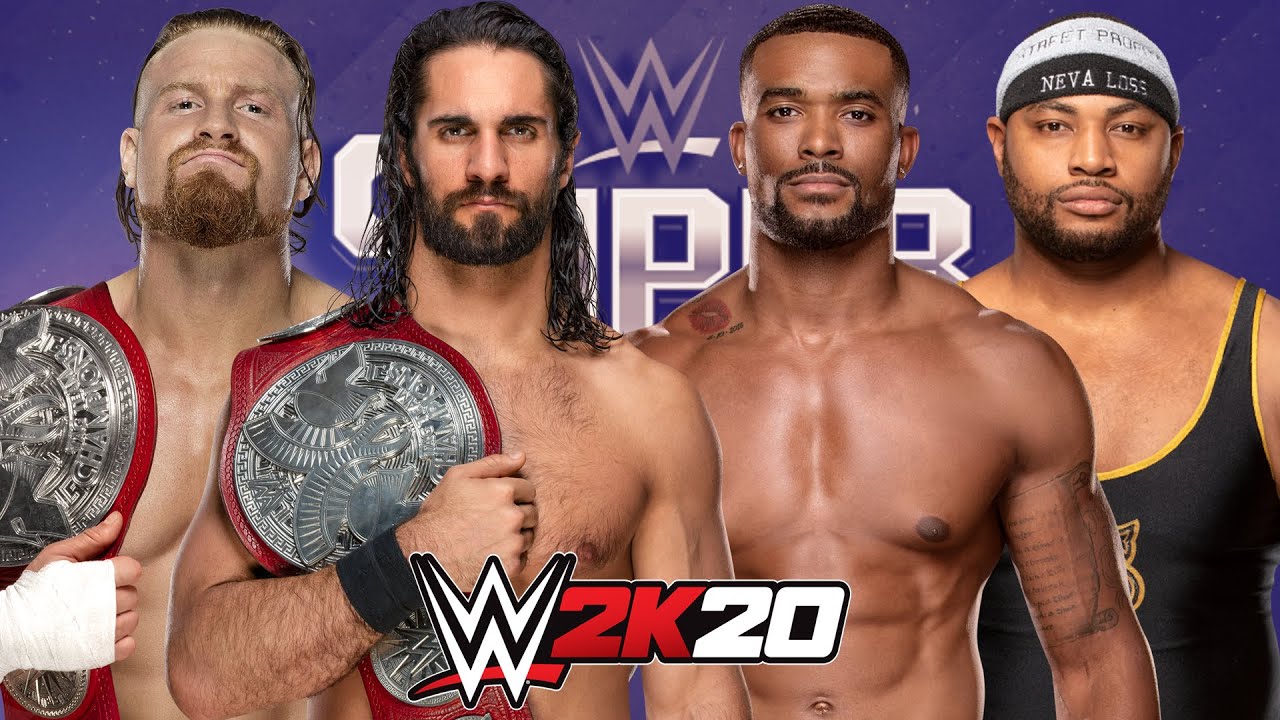 WWE 2K20 | SETH ROLLINS & MURPHY vs STREET PROFITS