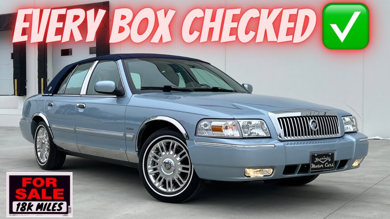 STUNNING! 2011 Mercury Grand Marquis 18k Miles OVER THE TOP For Sale by Specialty Motor Cars