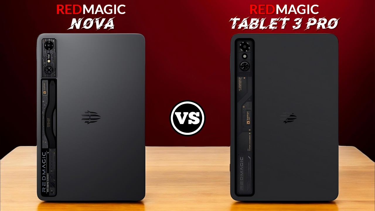 RedMagic Tablet 3 Pro Vs RedMagic Nova || Full Specs Comparison⚡Best Gaming Tablets 2025🔥