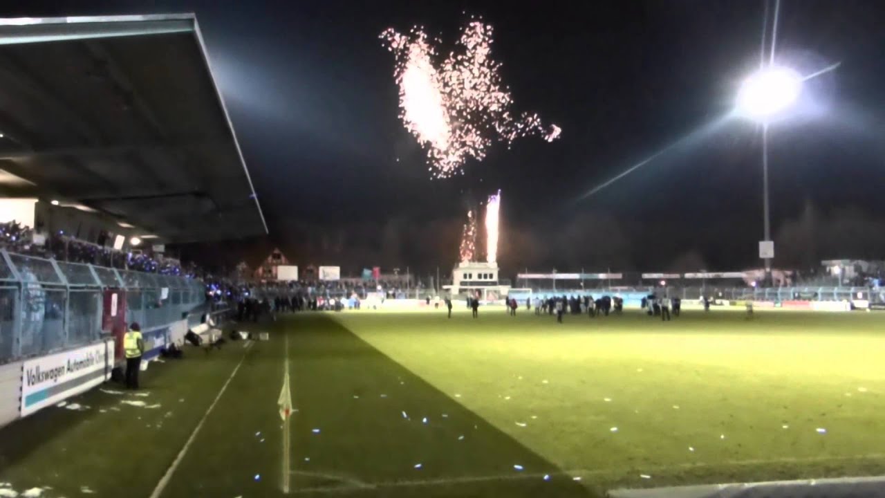Chemnitz und der CFC nehmen Abschied vom alten Stadion an der Gellertstrasse