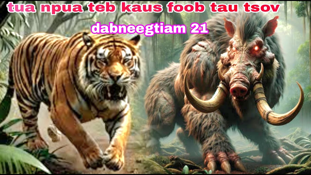 yawg nyiaj kaus tua npua teb kaus foob tau tsov  ( qub dab neeg )