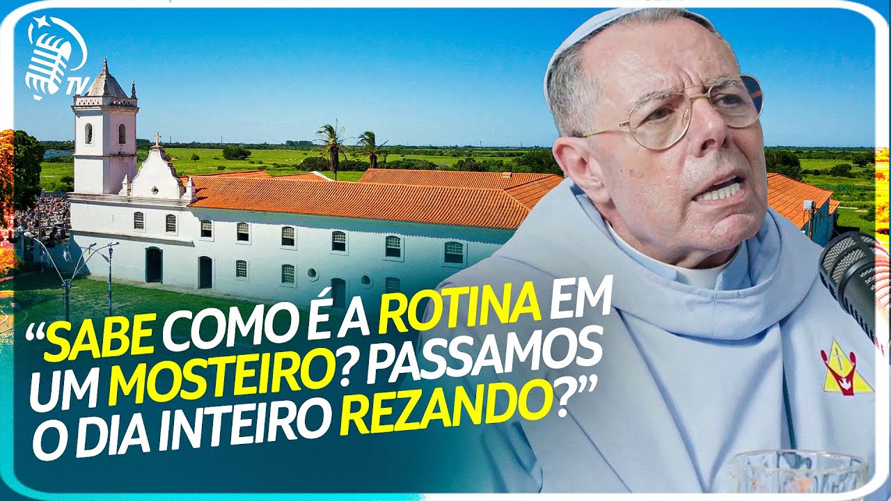 O QUE OS RELIGIOSOS FAZEM EM UM MOSTEIRO? PADRE EUGENIO EXPLICA TUDO!