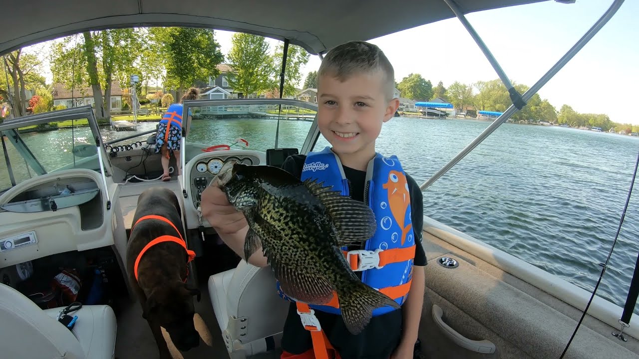 Spring Crappie Fishing on Silver Lake!!!