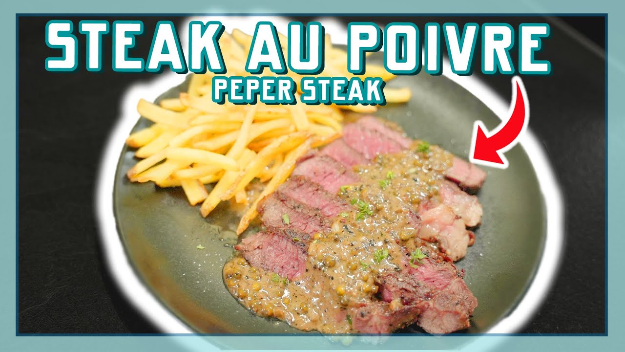 STEAK AU POIVRE MET FRANSE FRIETJES! PEPER STEAK! | EtenmetNick | How to